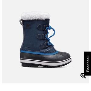 Sorel kids snow boots like new